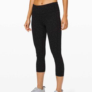 Lululemon Pace Rival Crop *22" Formation Camo Deep Coal Multi / Black